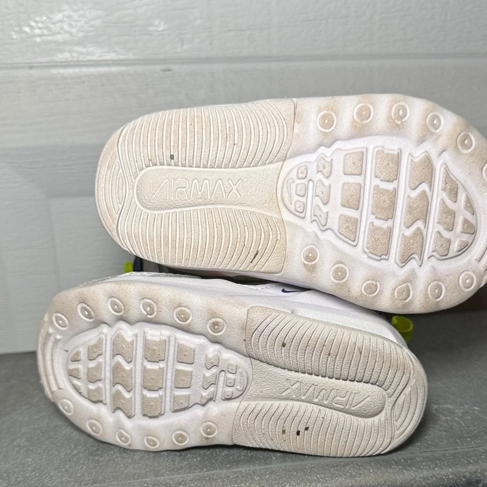Nike Kids Toddler Air Max Bolt Shoes Size 6 Blue White